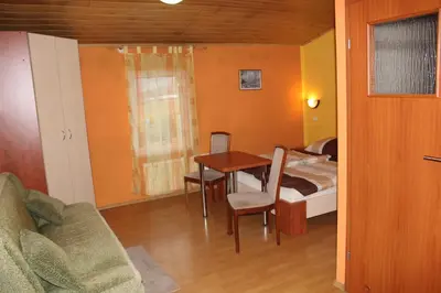 Telewizja i/lub zestaw kina domowego w obiekcie Zagroda Agroturystyczna Wiecha
