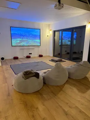 Telewizja i/lub zestaw kina domowego w obiekcie Polana Jelenia Głowa