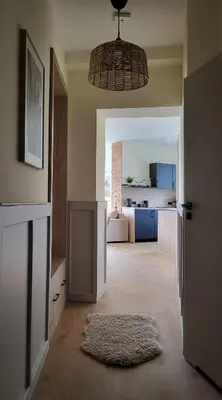 Telewizja i/lub zestaw kina domowego w obiekcie Apartament w sercu miasta