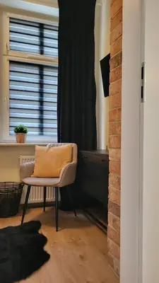Część wypoczynkowa w obiekcie Apartament w sercu miasta