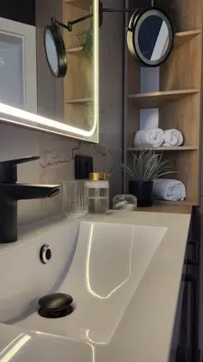 Plan piętra w obiekcie Apartament w sercu miasta