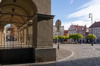 Plan piętra w obiekcie Apartament w sercu miasta