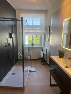 Łazienka w obiekcie Apartament w sercu miasta