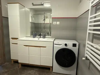 Łazienka w obiekcie Apartament Pod Leśnym Niebem