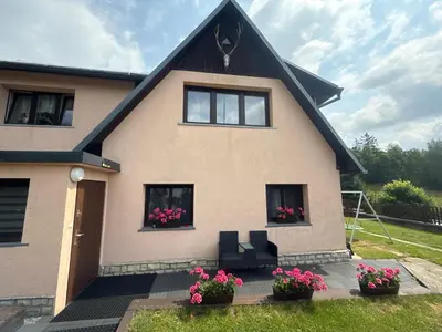 Ogród w obiekcie Apartament Pod Leśnym Niebem