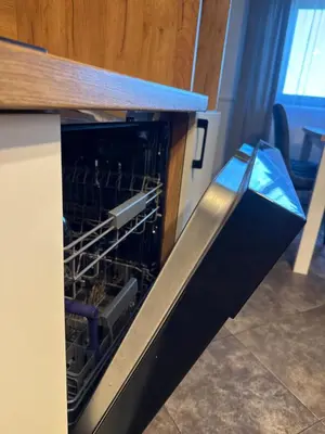 Kuchnia lub aneks kuchenny w obiekcie Apartament Pod Leśnym Niebem
