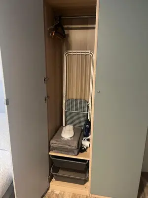 Łóżko lub łóżka w pokoju w obiekcie Apartment Pastelowy