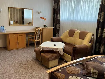 Część wypoczynkowa w obiekcie Hotel Leśny