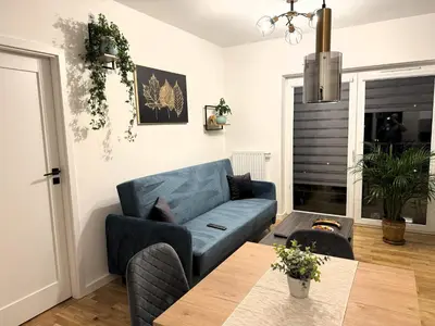 Część wypoczynkowa w obiekcie Apartament Urokliwy Zakątek Wałbrzych
