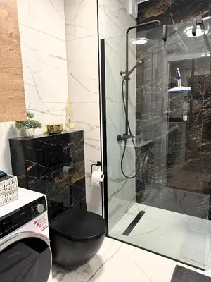 Łazienka w obiekcie Apartament Urokliwy Zakątek Wałbrzych