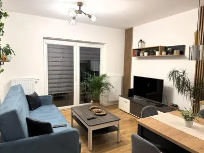 Część wypoczynkowa w obiekcie Apartament Urokliwy Zakątek Wałbrzych