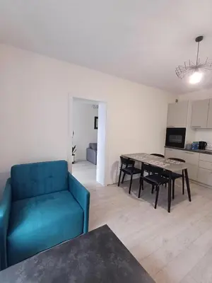 Kuchnia lub aneks kuchenny w obiekcie Apartament przy Armii Krajowej I