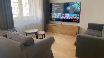 Telewizja i/lub zestaw kina domowego w obiekcie Apartament Juliana