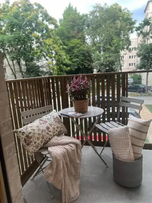 Balkon lub taras w obiekcie Junior Czysta