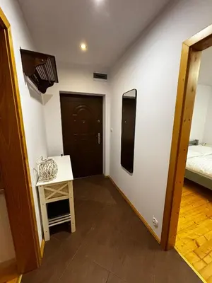 Łóżko lub łóżka w pokoju w obiekcie Apartament Na Słowaka