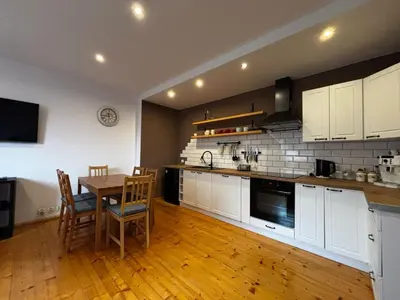 Kuchnia lub aneks kuchenny w obiekcie Apartament Na Słowaka