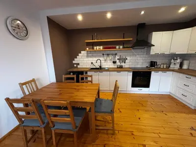 Kuchnia lub aneks kuchenny w obiekcie Apartament Na Słowaka