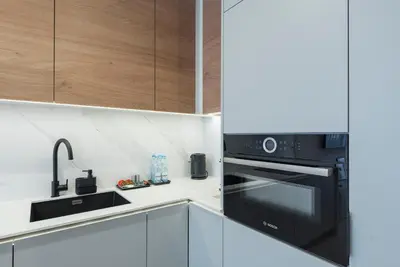 Kuchnia lub aneks kuchenny w obiekcie Apartamenty SOWIE SZCZYTY