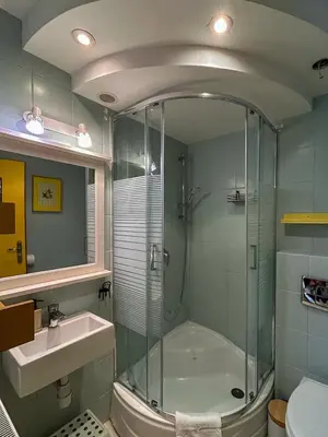 Łazienka w obiekcie Kolorowo Kącik - Apartament przy Parku