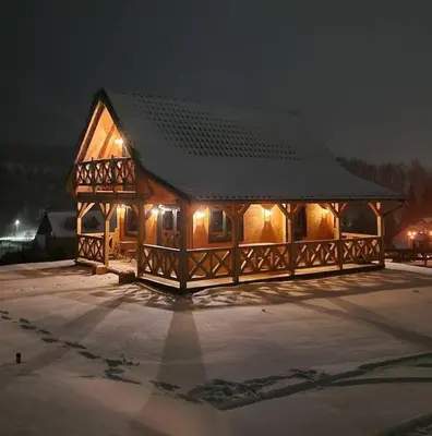 Budynek, w którym mieści się dom wakacyjny