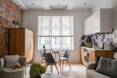 Część wypoczynkowa w obiekcie Comfort & Modern Apartment by Market Square with AC AS Home S5a