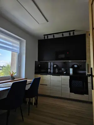 Kuchnia lub aneks kuchenny w obiekcie Apartament Radiostacja IX, parking free