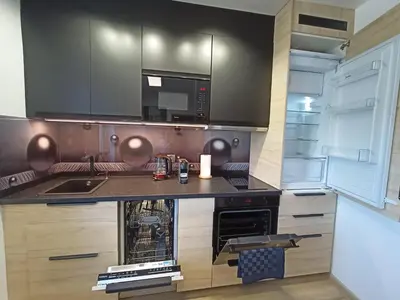 Kuchnia lub aneks kuchenny w obiekcie Apartament Radiostacja IX, parking free