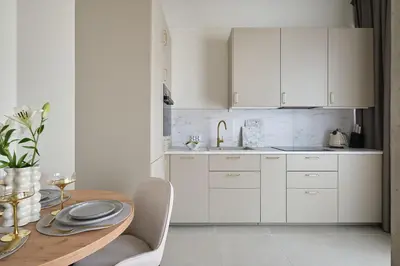 Kuchnia lub aneks kuchenny w obiekcie River Premium Apartment A