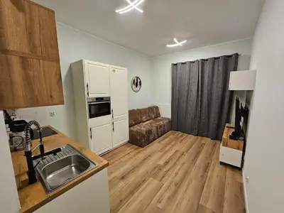 Kuchnia lub aneks kuchenny w obiekcie MADALINSKIEGO Apartament 47