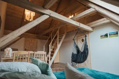 Plan piętra w obiekcie Kamienny Zakątek w Górach Bystrzyckich, Zieleniec SKY, Czarna Góra Resort, Spalona
