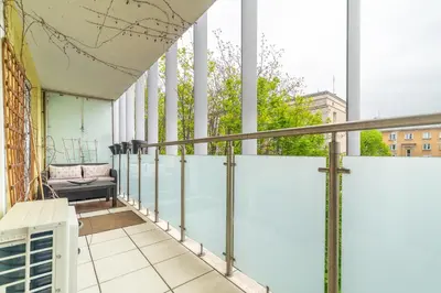 Balkon lub taras w obiekcie Czysta 2 by Homeprime