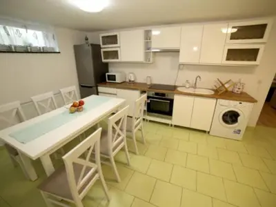 Kuchnia lub aneks kuchenny w obiekcie Trzy Pasma Pokoje Gościnne