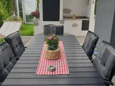 Część wypoczynkowa w obiekcie Trzy Pasma Pokoje Gościnne