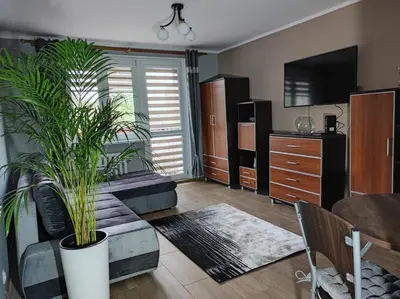 Kuchnia lub aneks kuchenny w obiekcie Apartament Raven