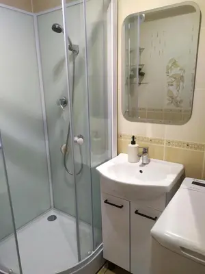 Łazienka w obiekcie Apartament Raven