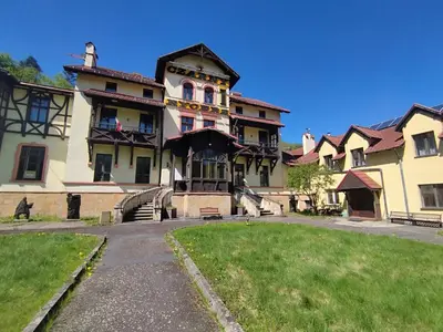 Budynek, w którym mieści się obiekt B&B