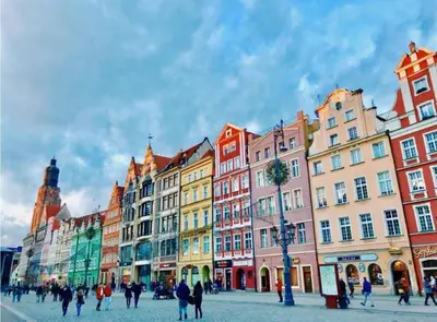 Widok na miasto Wrocław z tego apartamentu