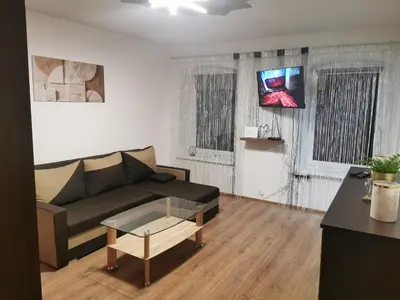 Telewizja i/lub zestaw kina domowego w obiekcie Nikola