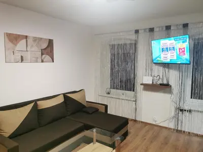 Telewizja i/lub zestaw kina domowego w obiekcie Nikola
