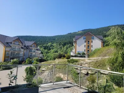 Widok na góry z tego apartamentu