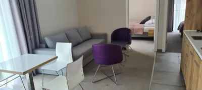 Część wypoczynkowa w obiekcie Aparthotel Apartamenty Czarna Góra 134
