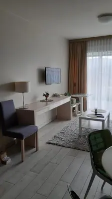 Telewizja i/lub zestaw kina domowego w obiekcie Apartamenty Czarna Góra Is 7