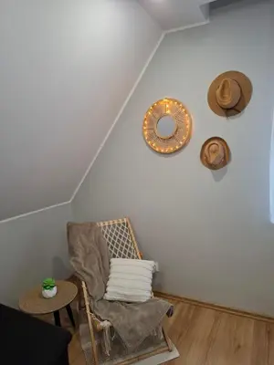 Część wypoczynkowa w obiekcie Przy lesie