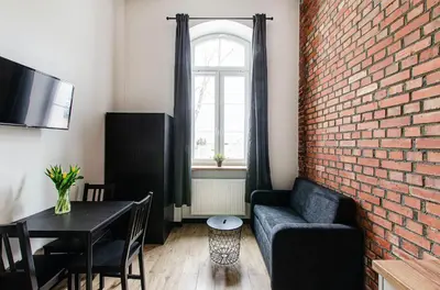 Część wypoczynkowa w obiekcie 3B Loft City Apartment