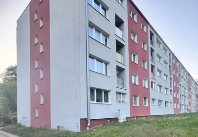 Budynek, w którym mieści się apartament