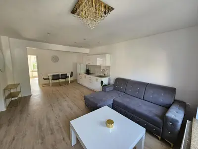Część wypoczynkowa w obiekcie Apartament Daisy