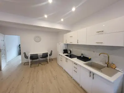 Kuchnia lub aneks kuchenny w obiekcie Apartament Daisy