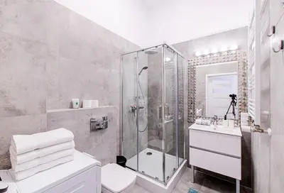 Łazienka w obiekcie Delux Apartment Stara Oficyna 10