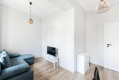 Telewizja i/lub zestaw kina domowego w obiekcie Loft 2 Centre Apartment