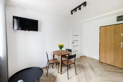 Telewizja i/lub zestaw kina domowego w obiekcie 12B Loft City Centre